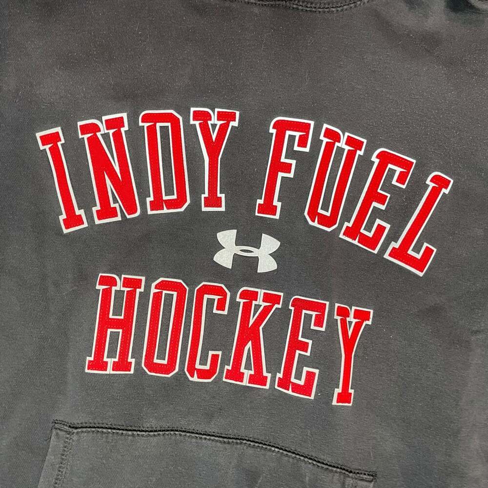 Under Armour Indy Fuel Hockey Pullover Hoodie Size Large - Picture 2 of 6
